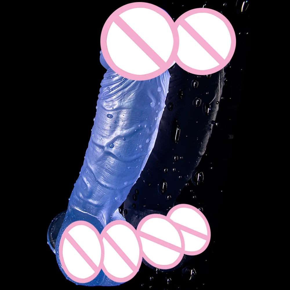 Oversized Realistic Dildos Soft Skin