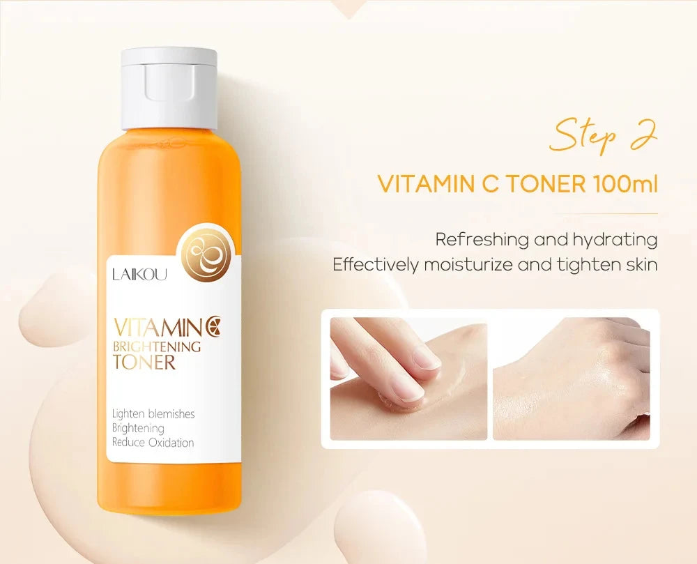 LAIKOU Vitamin C 5-Piece Skincare