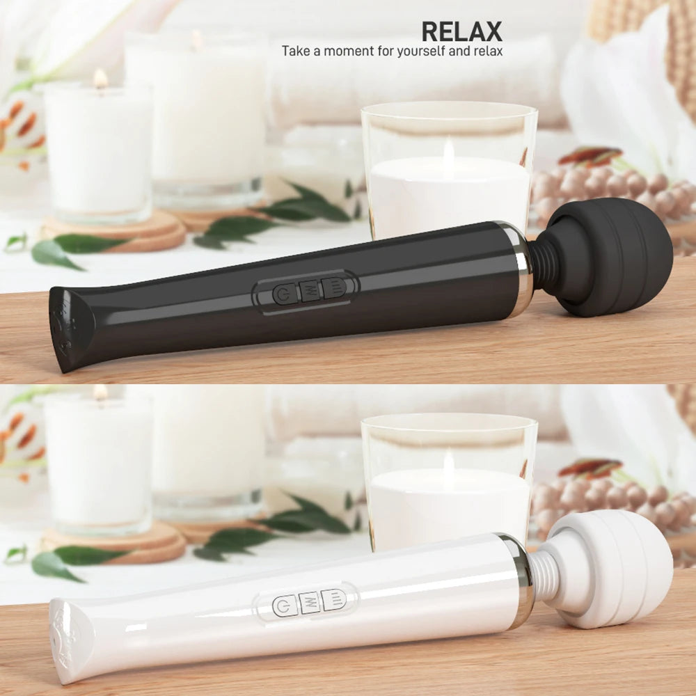 Powerful Magic Wand Vibrator for Women Big