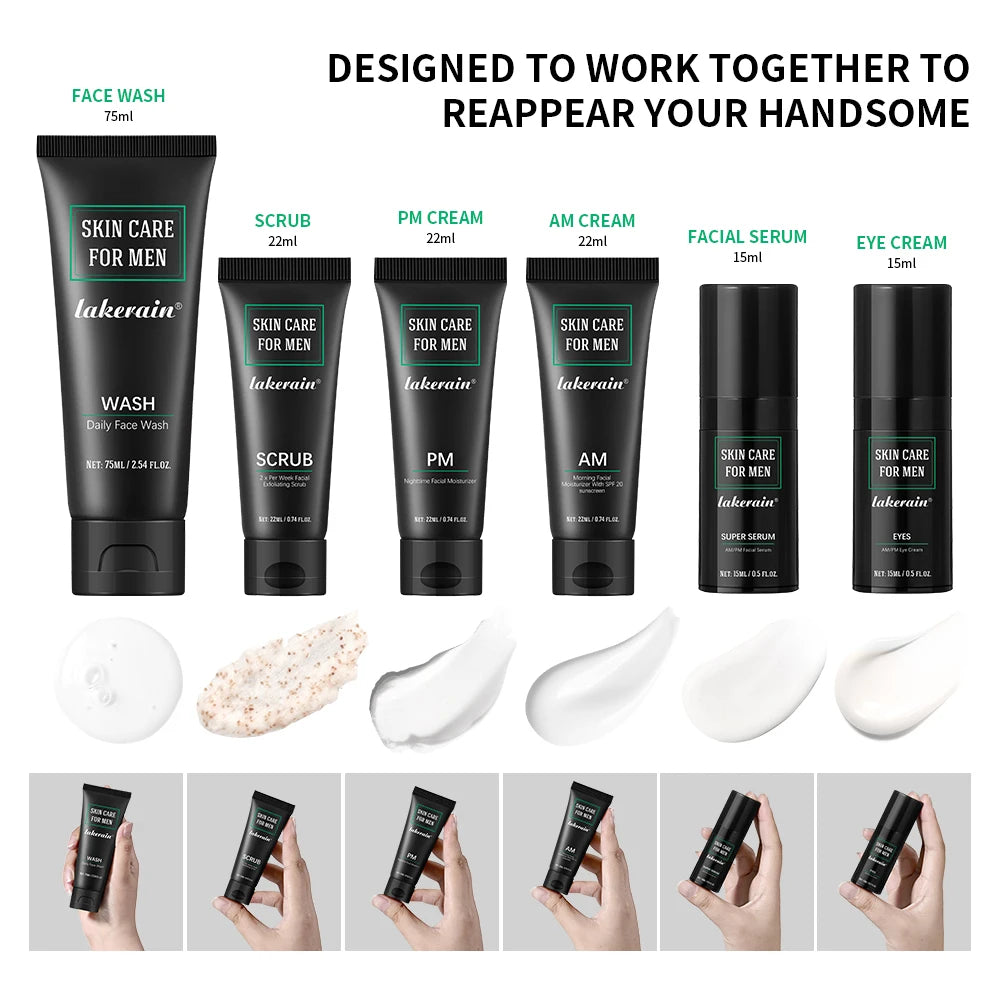 Skin Care Set for Men Essential