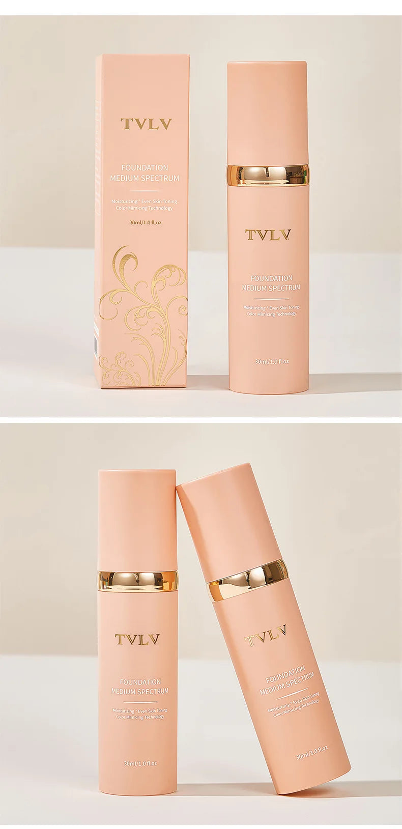 Glow Unbound LLC color changing foundation