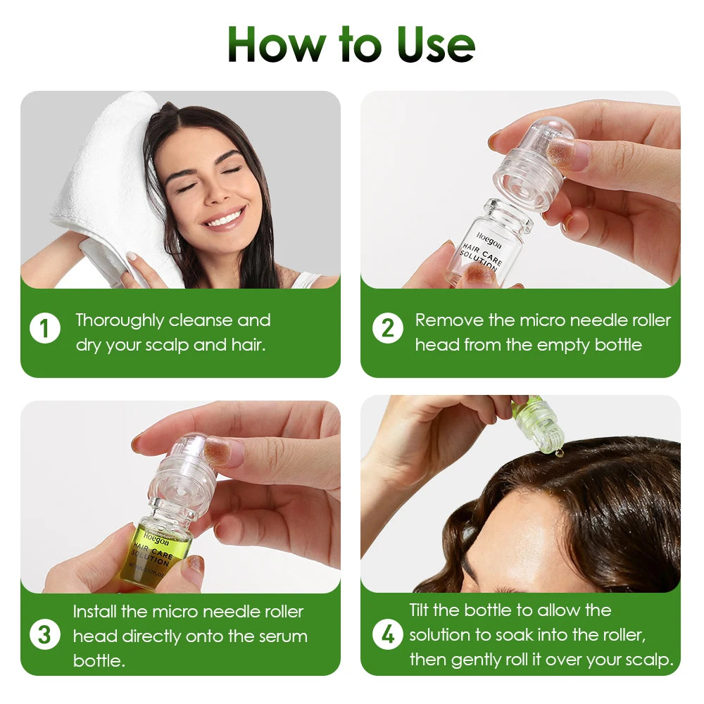 Glow Unbound LLC hair essential care serum