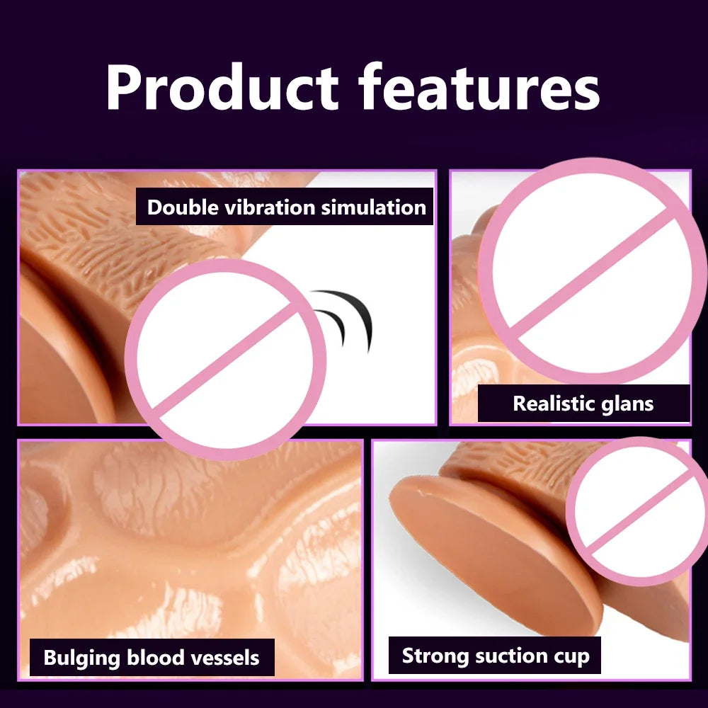 Vibrator Dildo Erotic Sex Toys Realistic