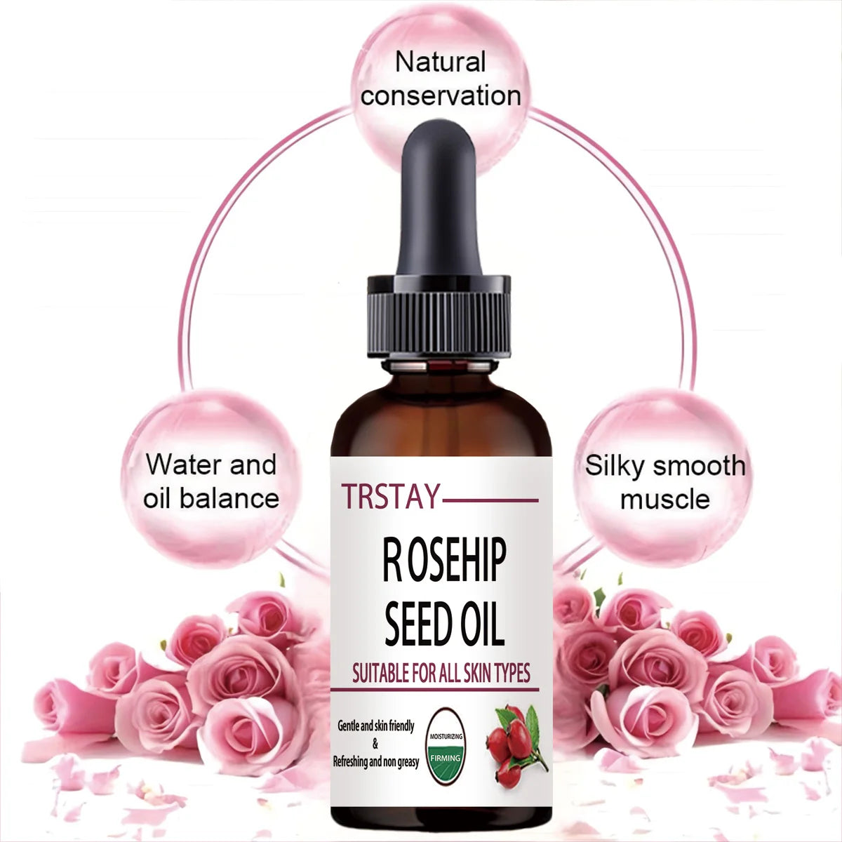 TRSTAY Rosehip Facial Oil