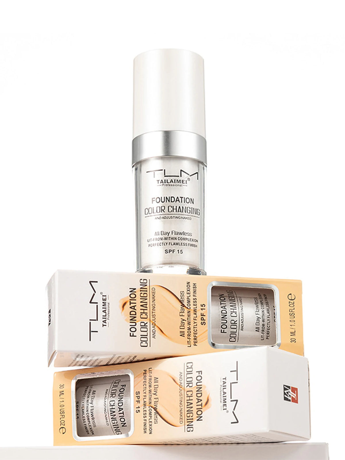 Glow Unbound LLC 30ml magic color changing foundation