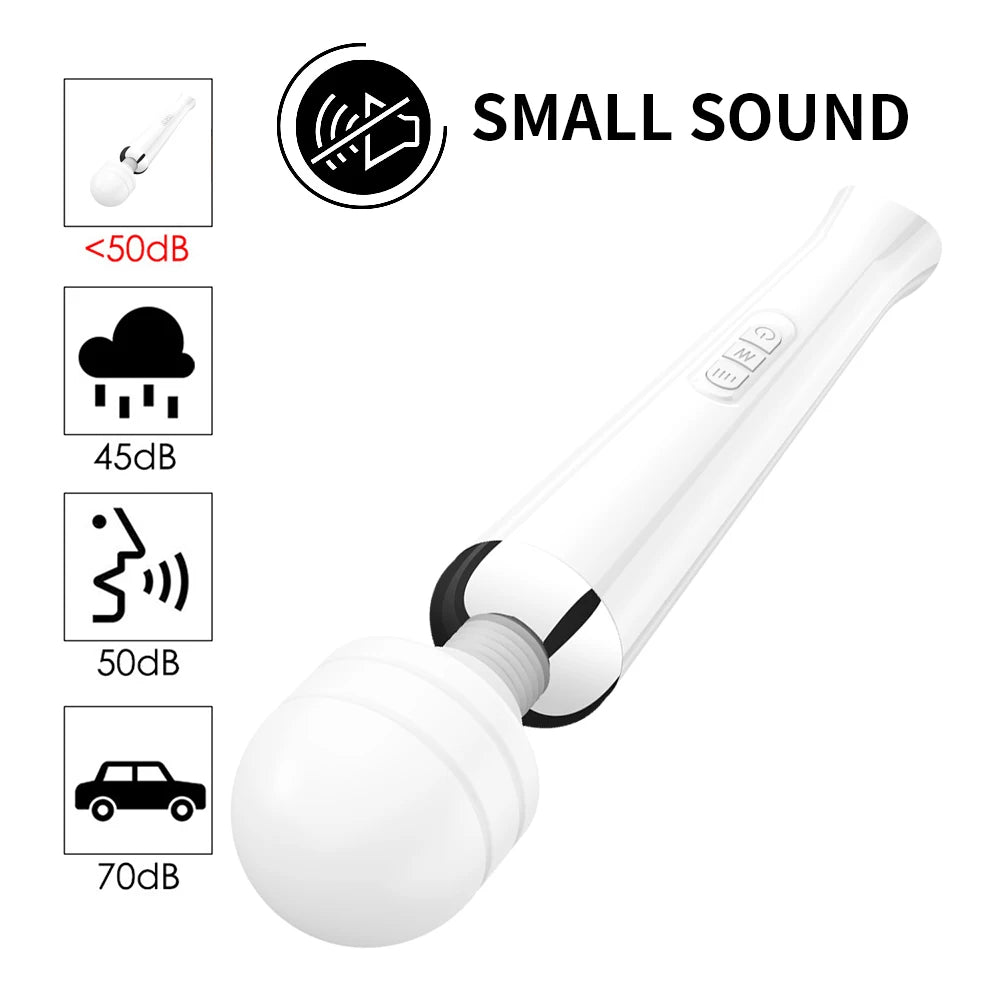 Powerful Magic Wand Vibrator for Women Big