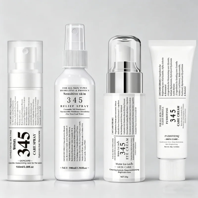 345 Soothing Skincare Set With Face Cream