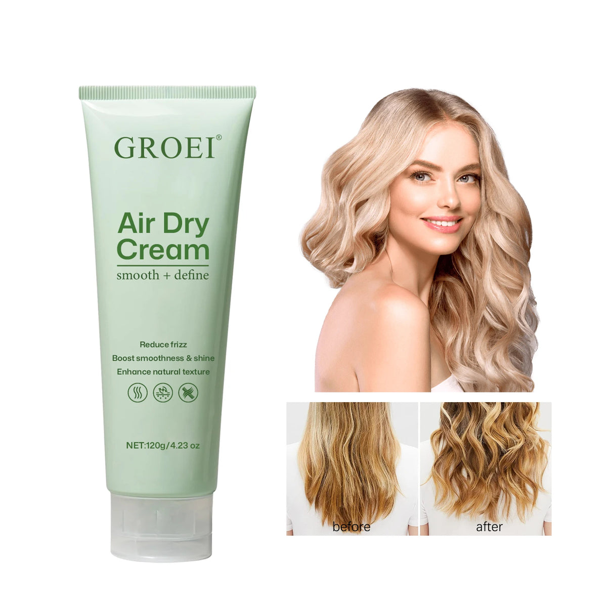 Glow Unbound LLC Air-Dry Hair Styling Cream