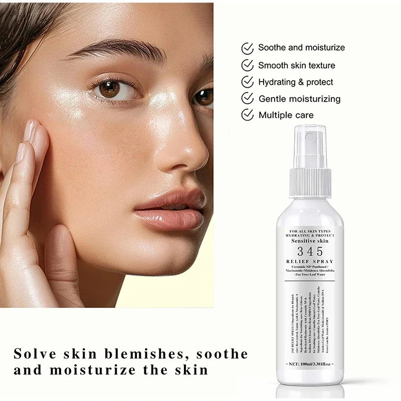 345 Soothing Skincare Set With Face Cream