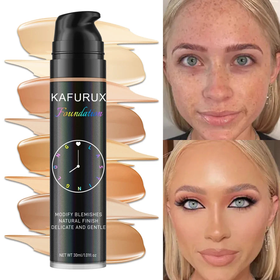 Glow Unbound LLC 8-color liquid foundation makeup set