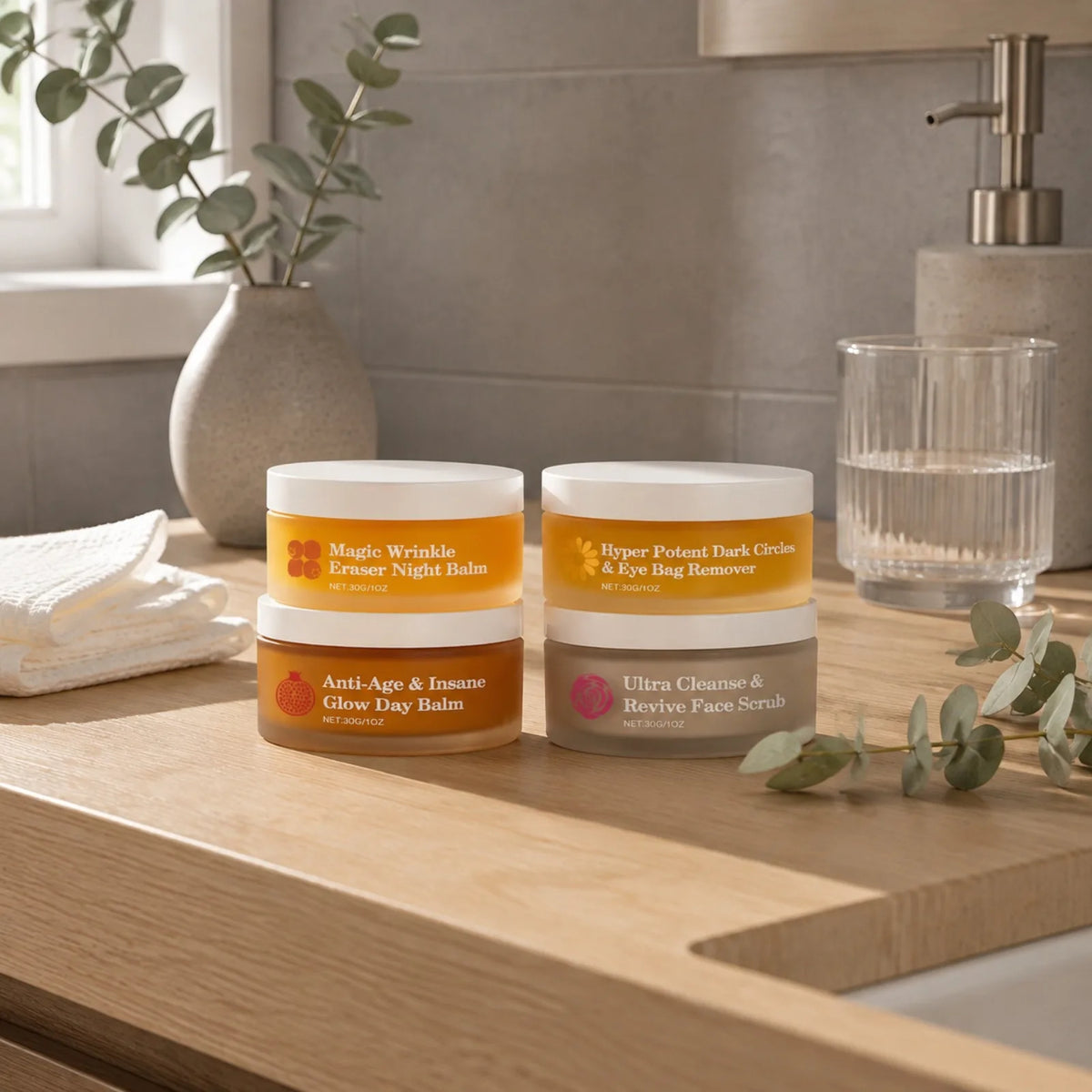 Skincare Set Day Night Cream Eye