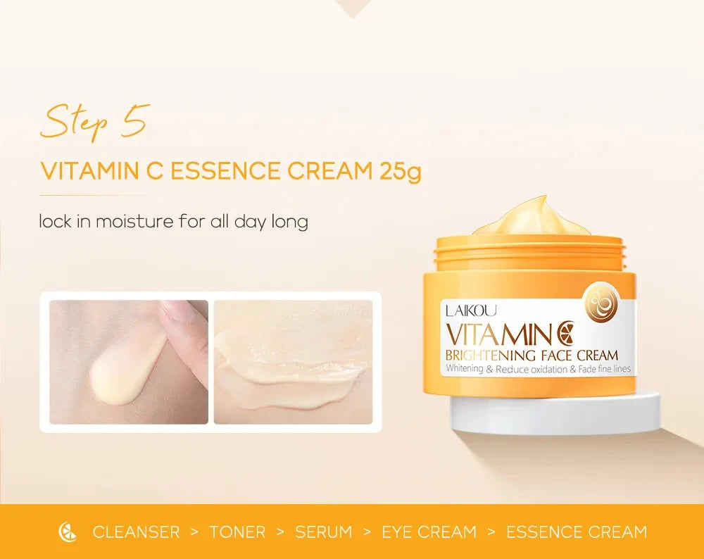 LAIKOU Vitamin C 5-Piece Skincare