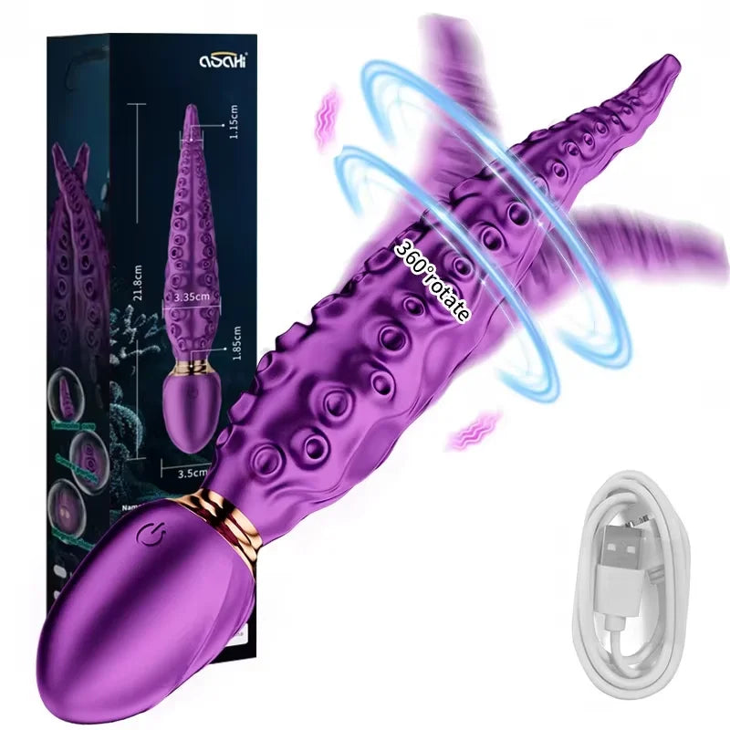 Vibrating Realistic Monster G-Spot Dildos