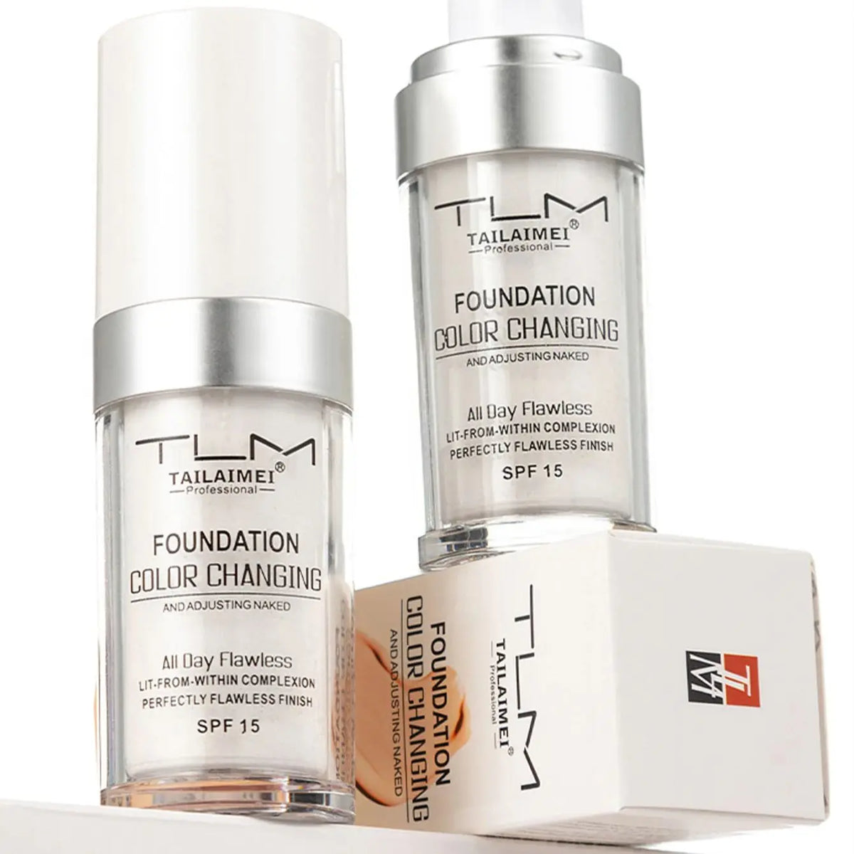 Glow Unbound LLC 30ml magic color changing foundation
