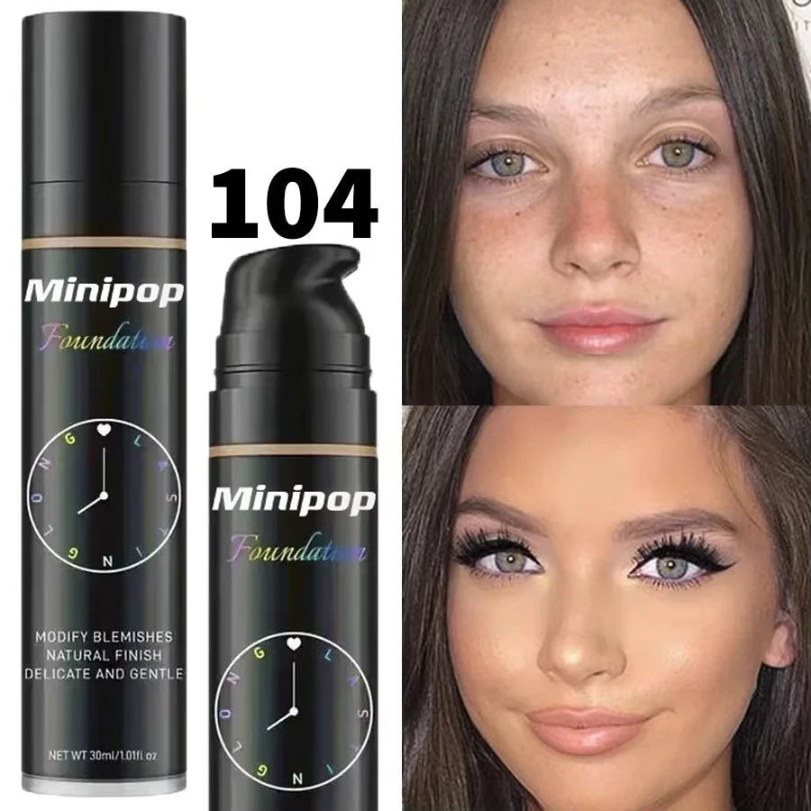 Glow Unbound LLC 8-color liquid foundation makeup set