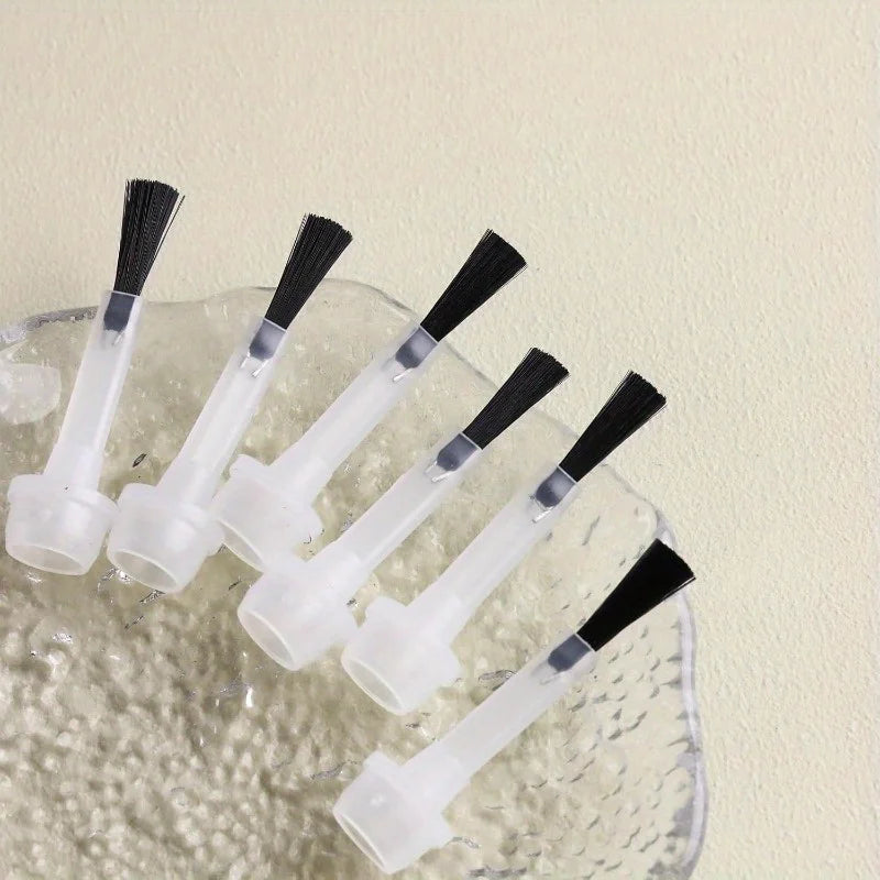 Nail Art Brush Set with Detachable Wooden Handle