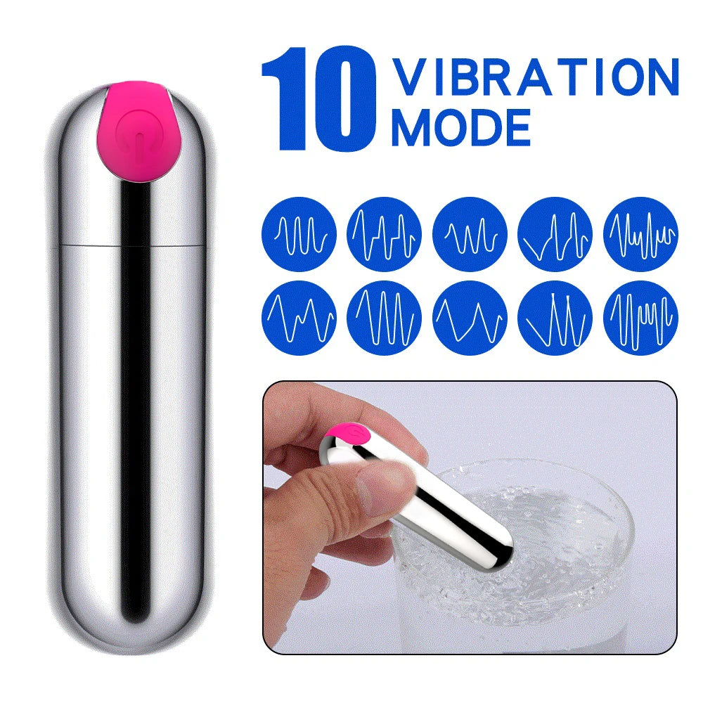 Powerful Bullet Vibrator Mini Vibrators Adult Sex Toys
