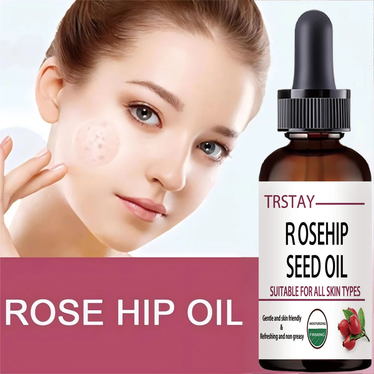 TRSTAY Rosehip Facial Oil