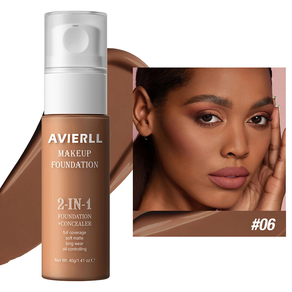 Waterproof Face Makeup, Moisturizing Foundation