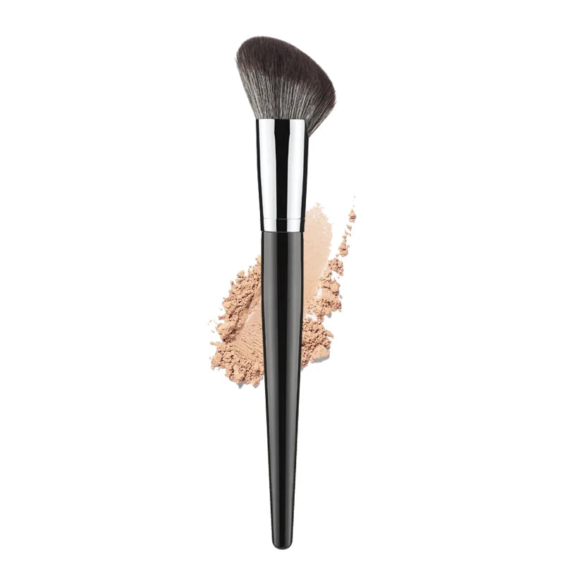 Wooden-Handle Face Brush