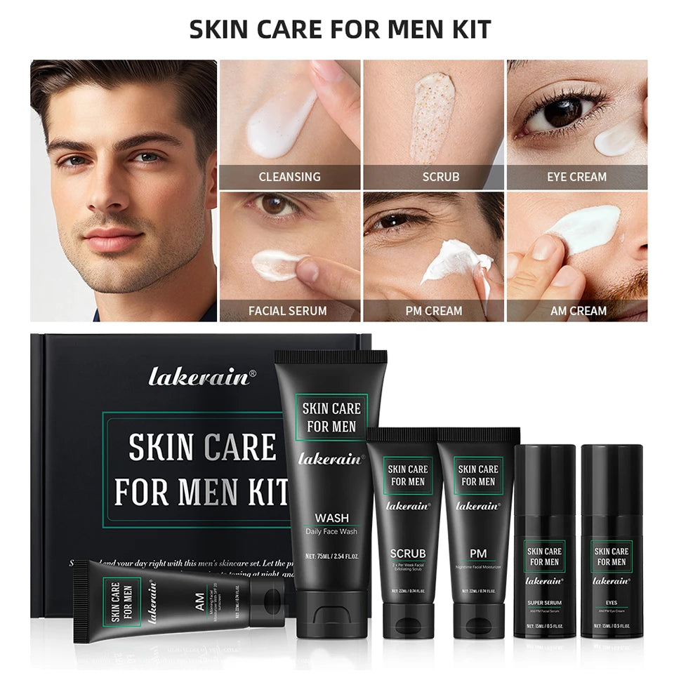 Skin Care Set for Men Essential