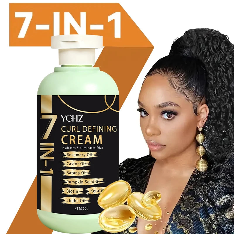 Glow Unbound LLC curly hair moisturizing curl cream
