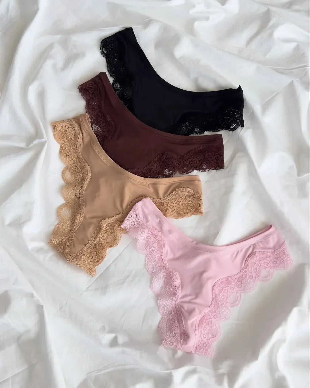 Lace V-neck Bra Set Women Summer