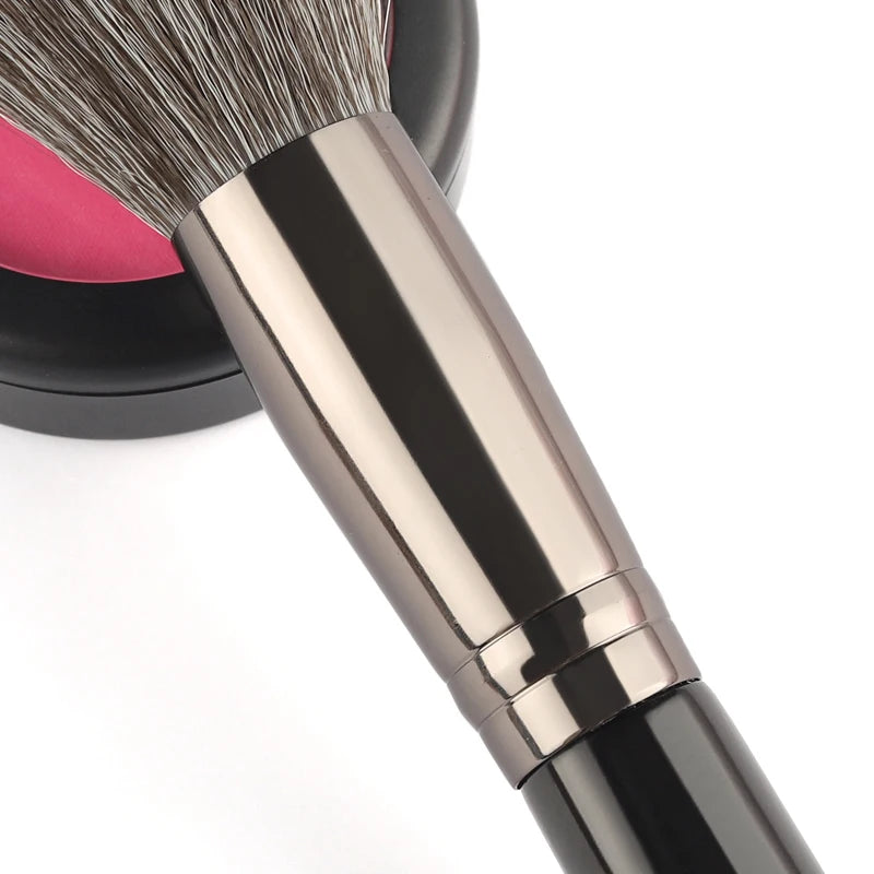 Wooden-Handle Face Brush