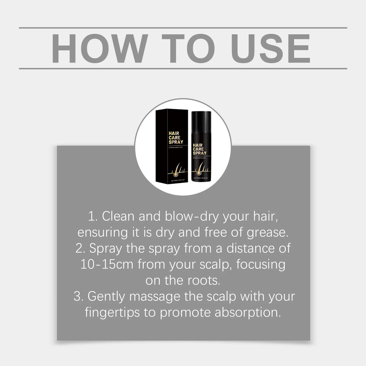 Glow Unbound LLC Hair Care Spray
