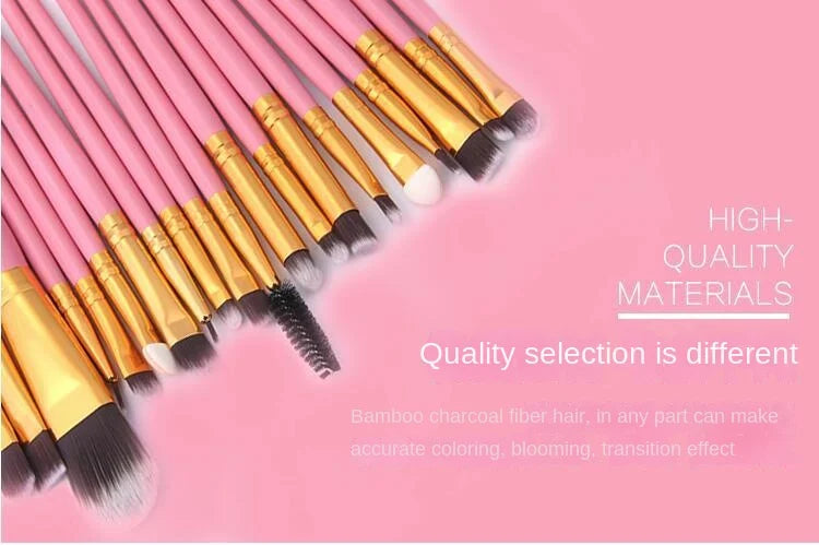 20-Piece Eye Makeup Brush Set