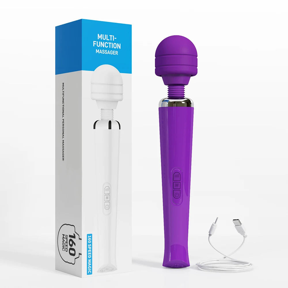 Powerful Magic Wand Vibrator for Women Big