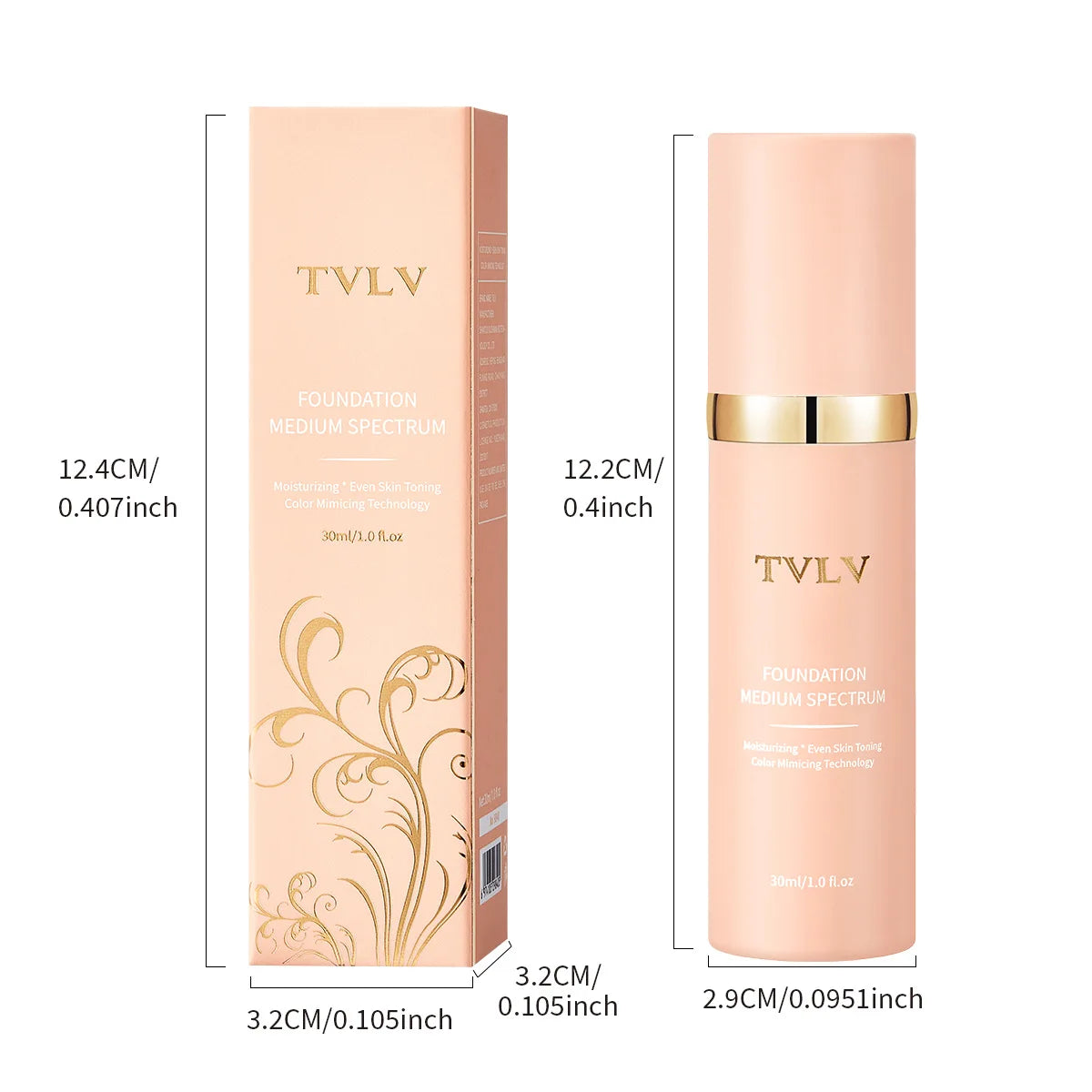 Glow Unbound LLC color changing foundation