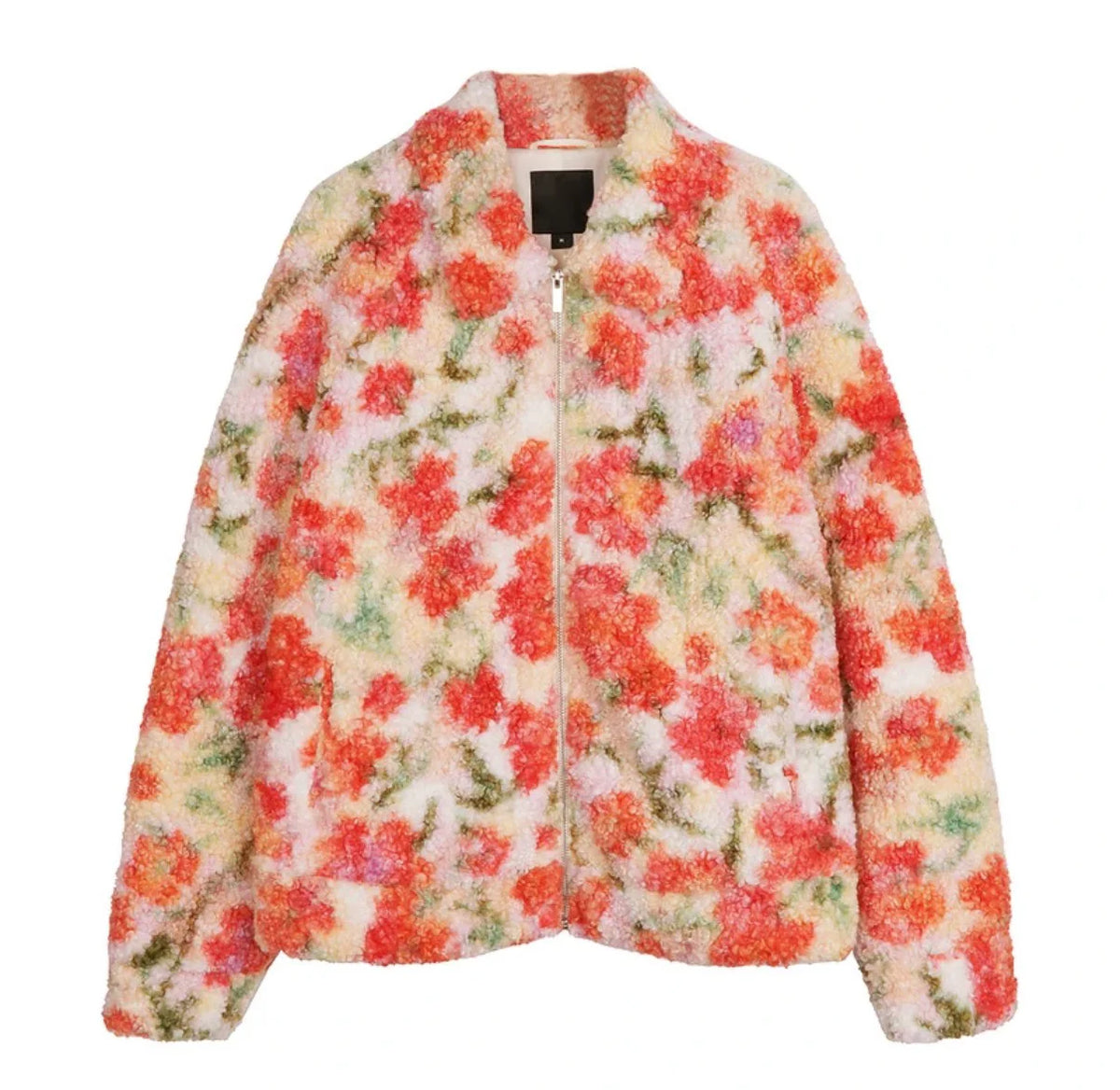 Glow Unbound LLC floral embroidered contrast jacket