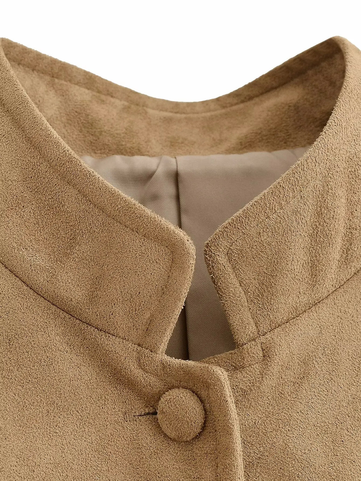 Glow Unbound LLC vintage faux suede cropped jacket