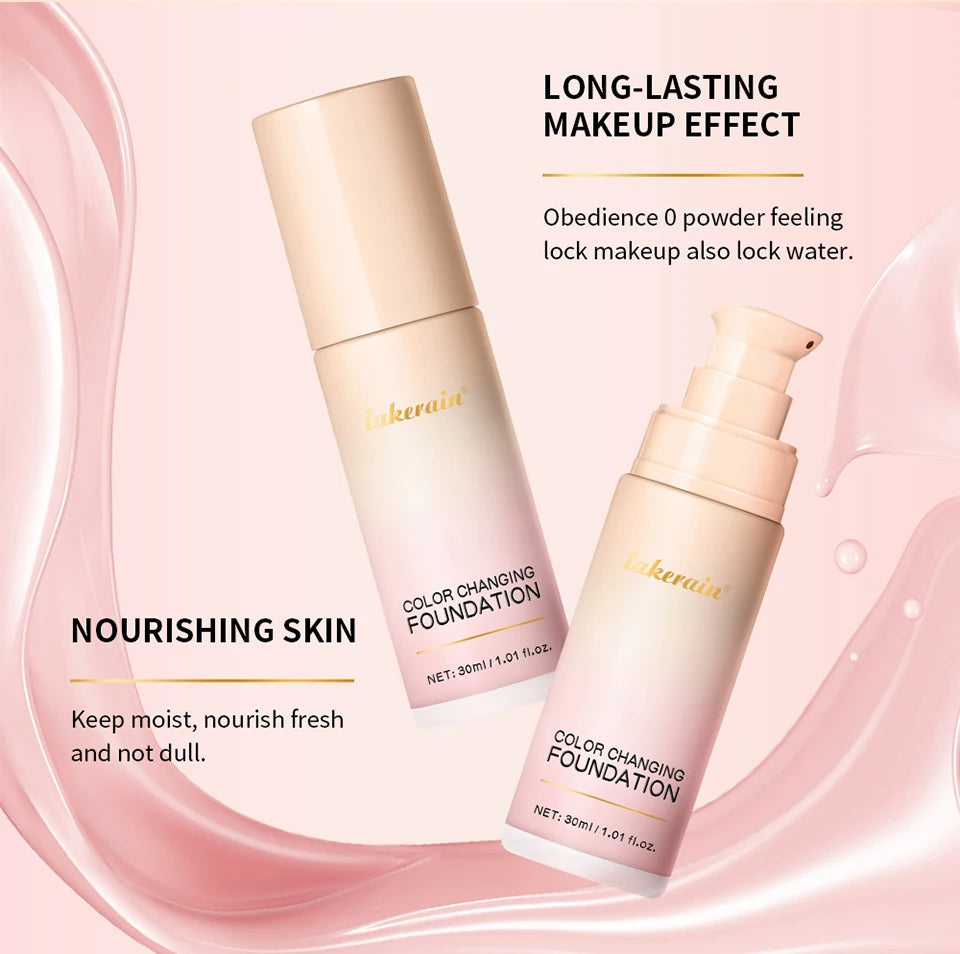 Glow Unbound LLC color changing foundation SPF 30+