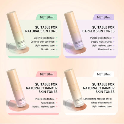 Glow Unbound LLC color changing foundation SPF 30+