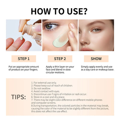 Glow Unbound LLC color changing foundation SPF 30+