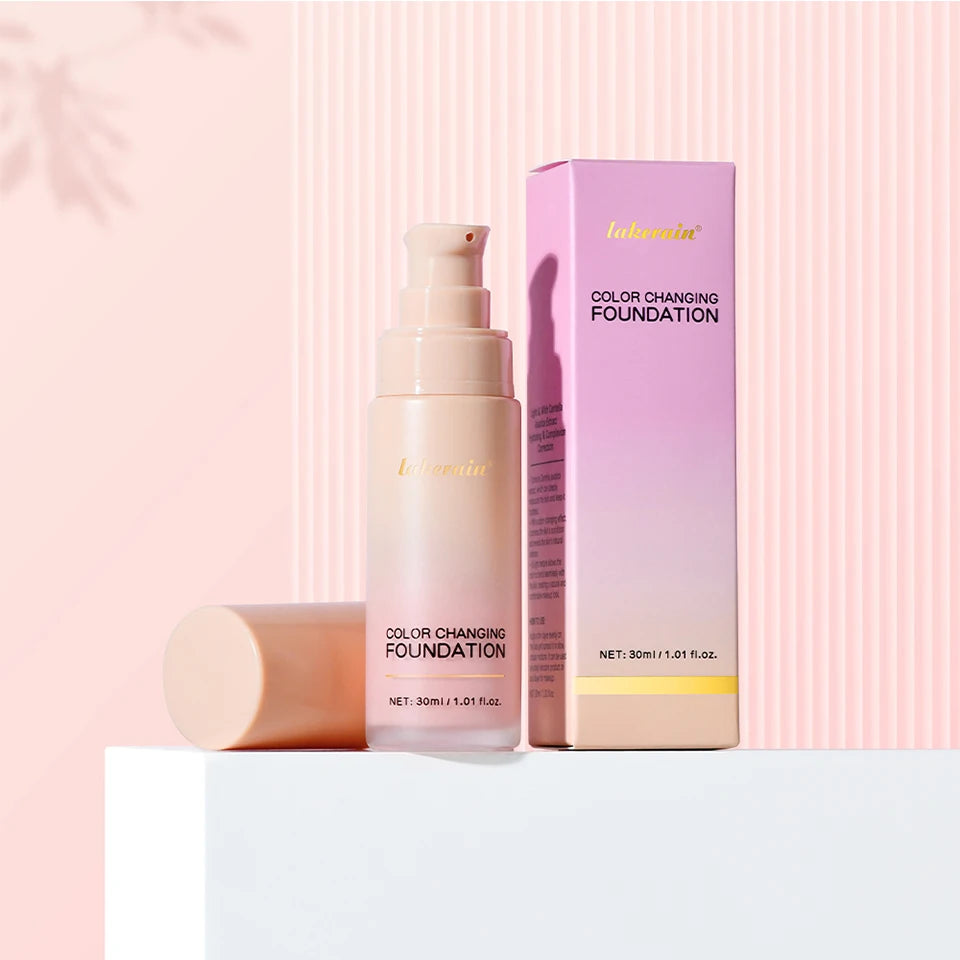 Glow Unbound LLC color changing foundation SPF 30+