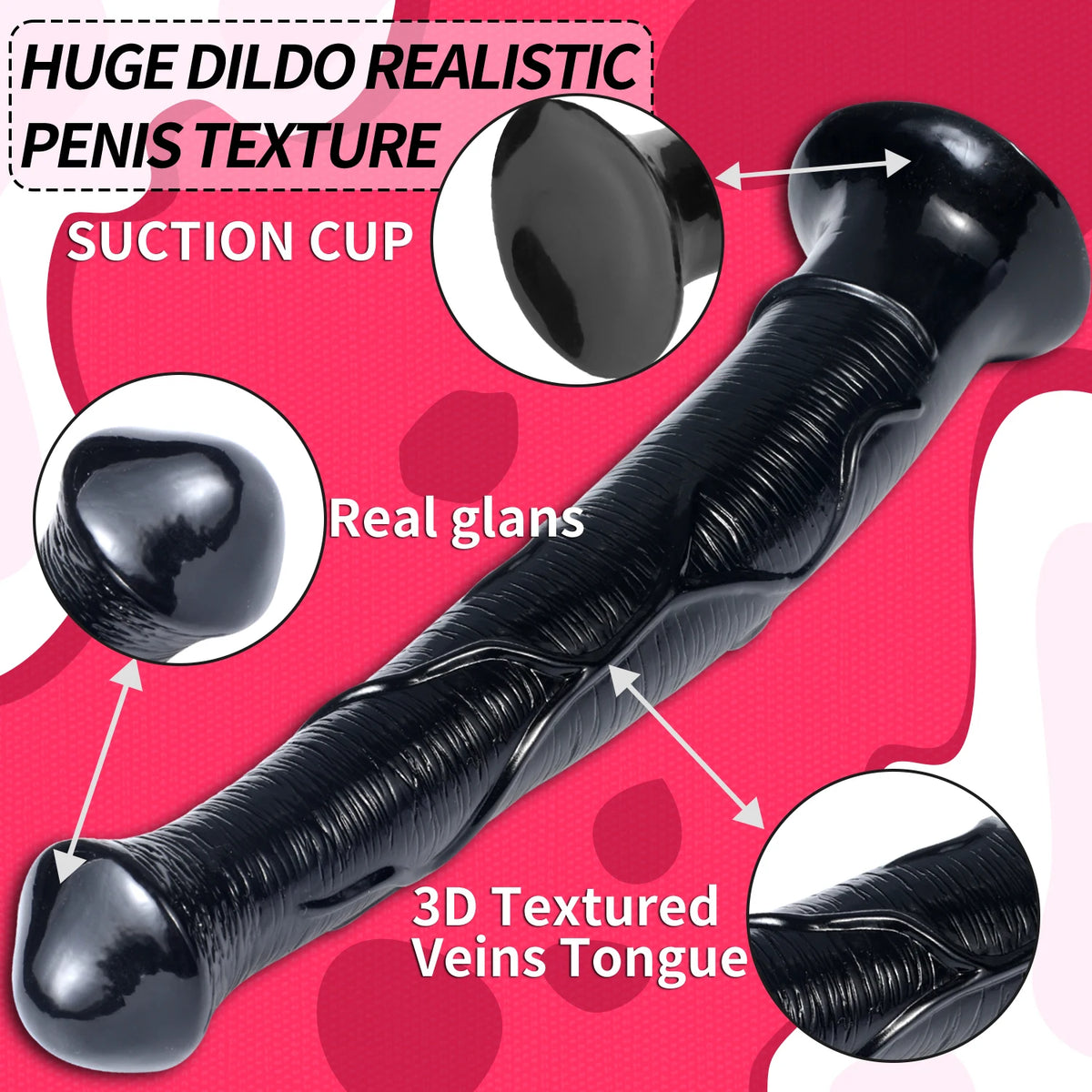 Horse Dildos Huge Silicone Monster Penis Anal 