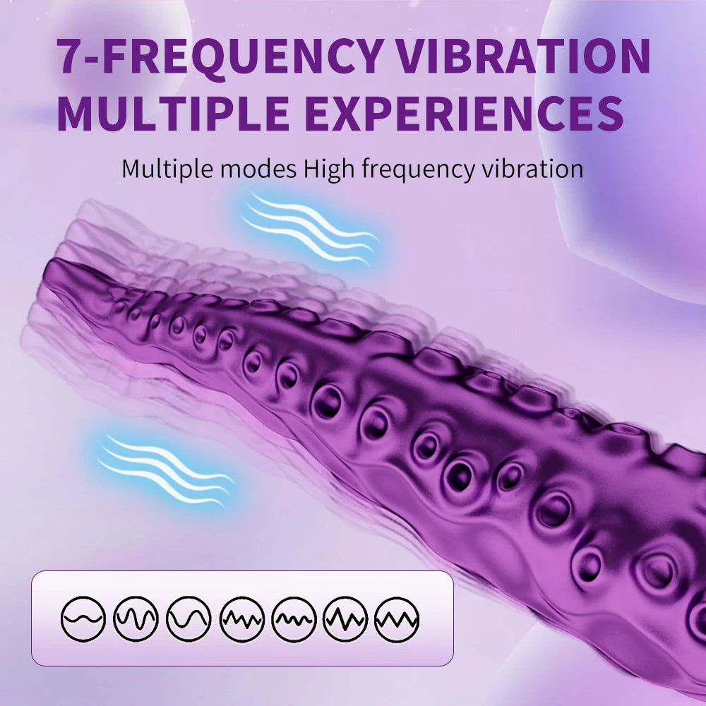 Vibrating Realistic Monster G-Spot Dildos