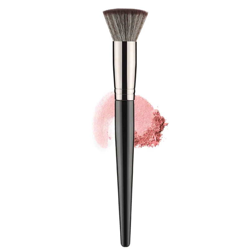 Wooden-Handle Face Brush