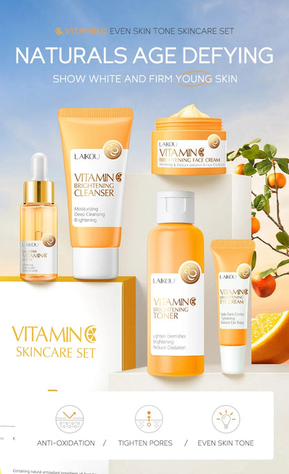 LAIKOU Vitamin C 5-Piece Skincare