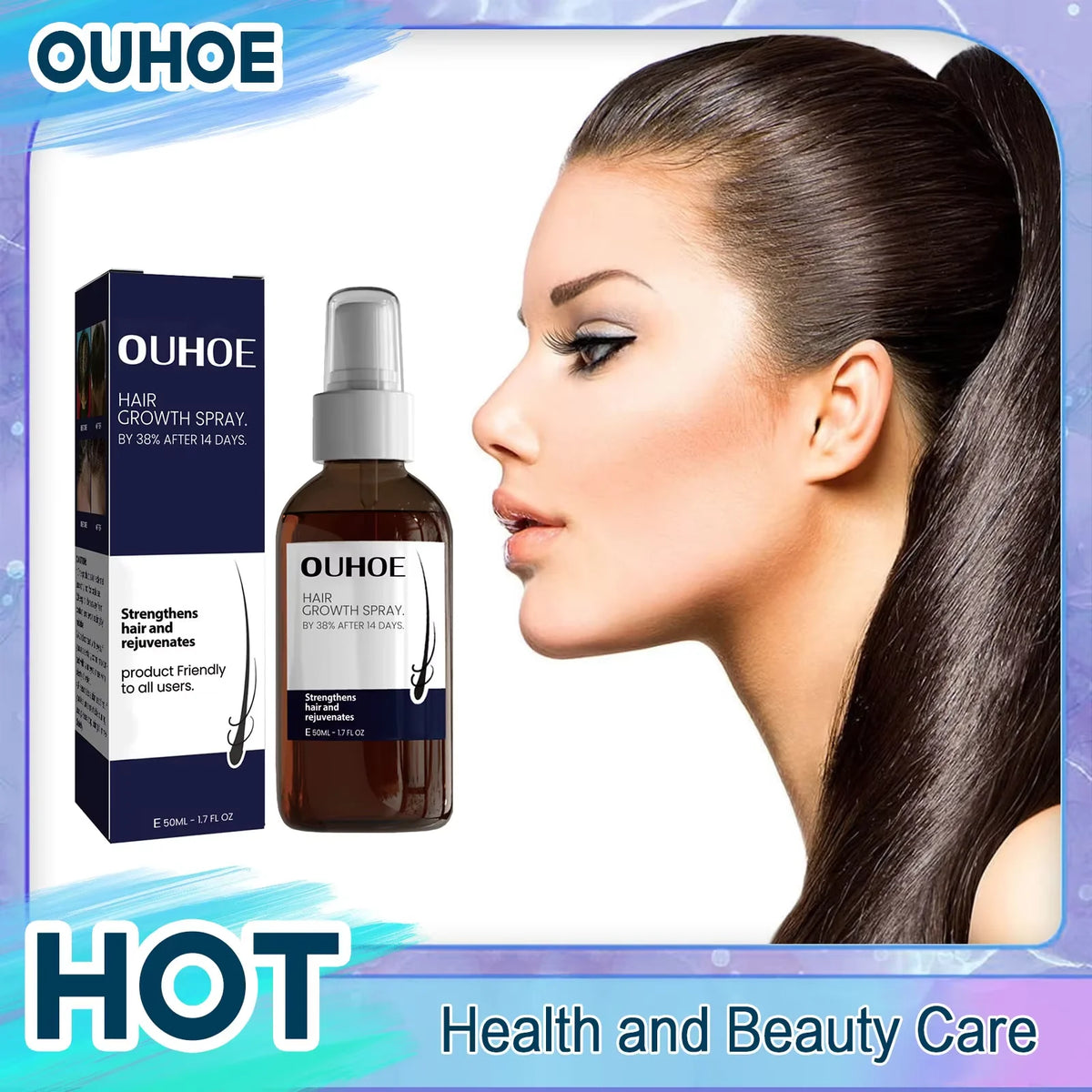 Glow Unbound LLC hair growth nourishing scalp spray 50ml