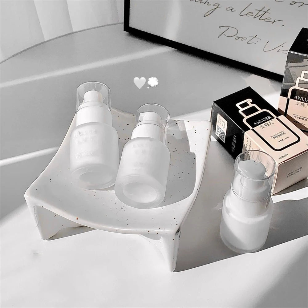 Glow Unbound LLC White Liquid Foundation full coverage makeup