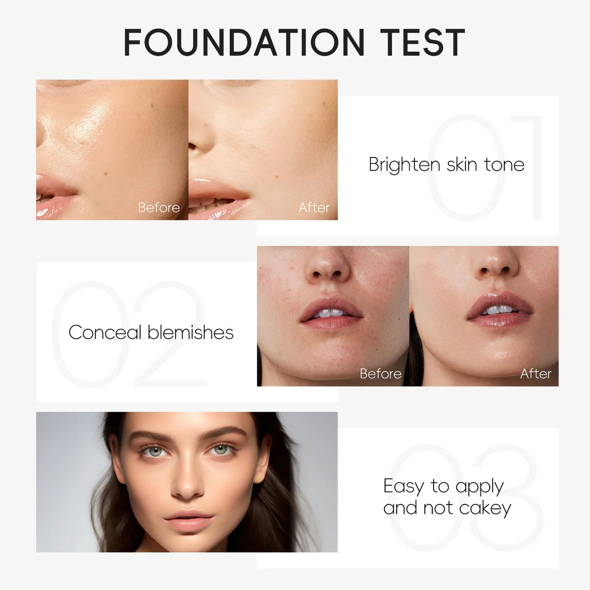 Glow Unbound LLC LAIKOU liquid foundation