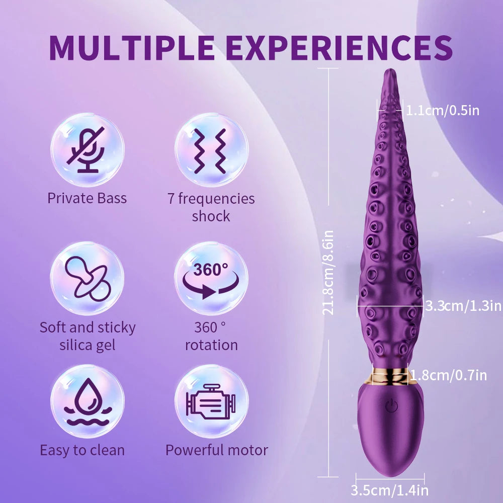 Vibrating Realistic Monster G-Spot Dildos