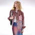 Glow Unbound LLC floral embroidered contrast jacket