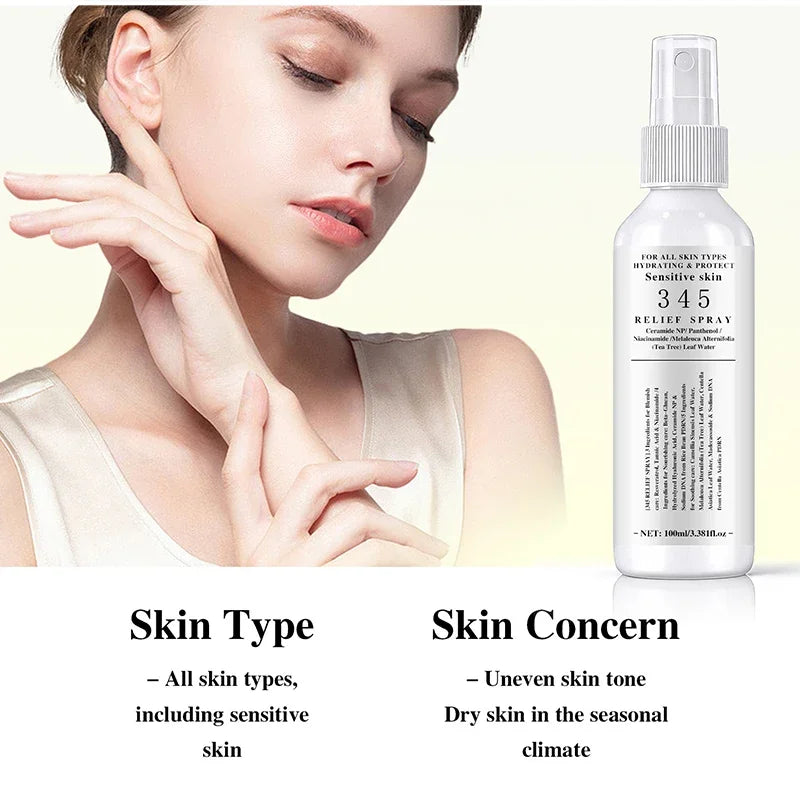 345 Soothing Skincare Set With Face Cream