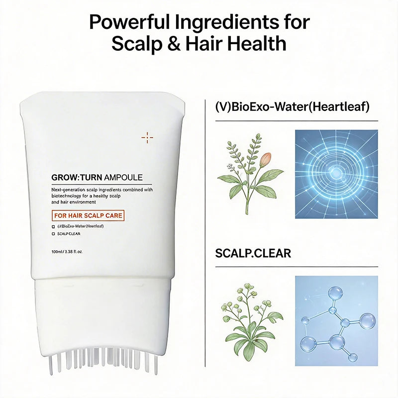 Hair Serum With Built-In Brush