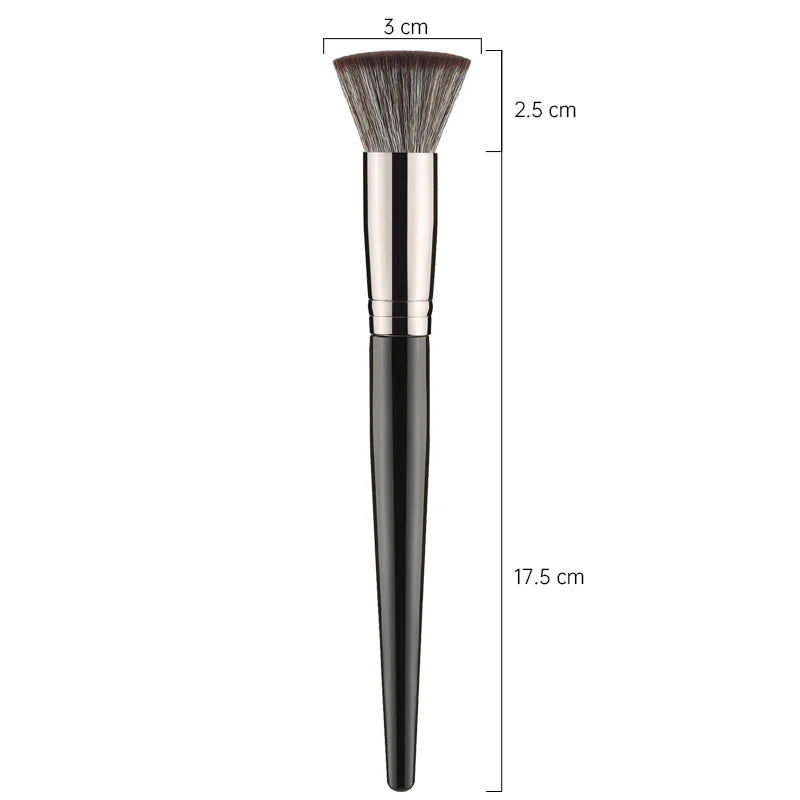 Wooden-Handle Face Brush